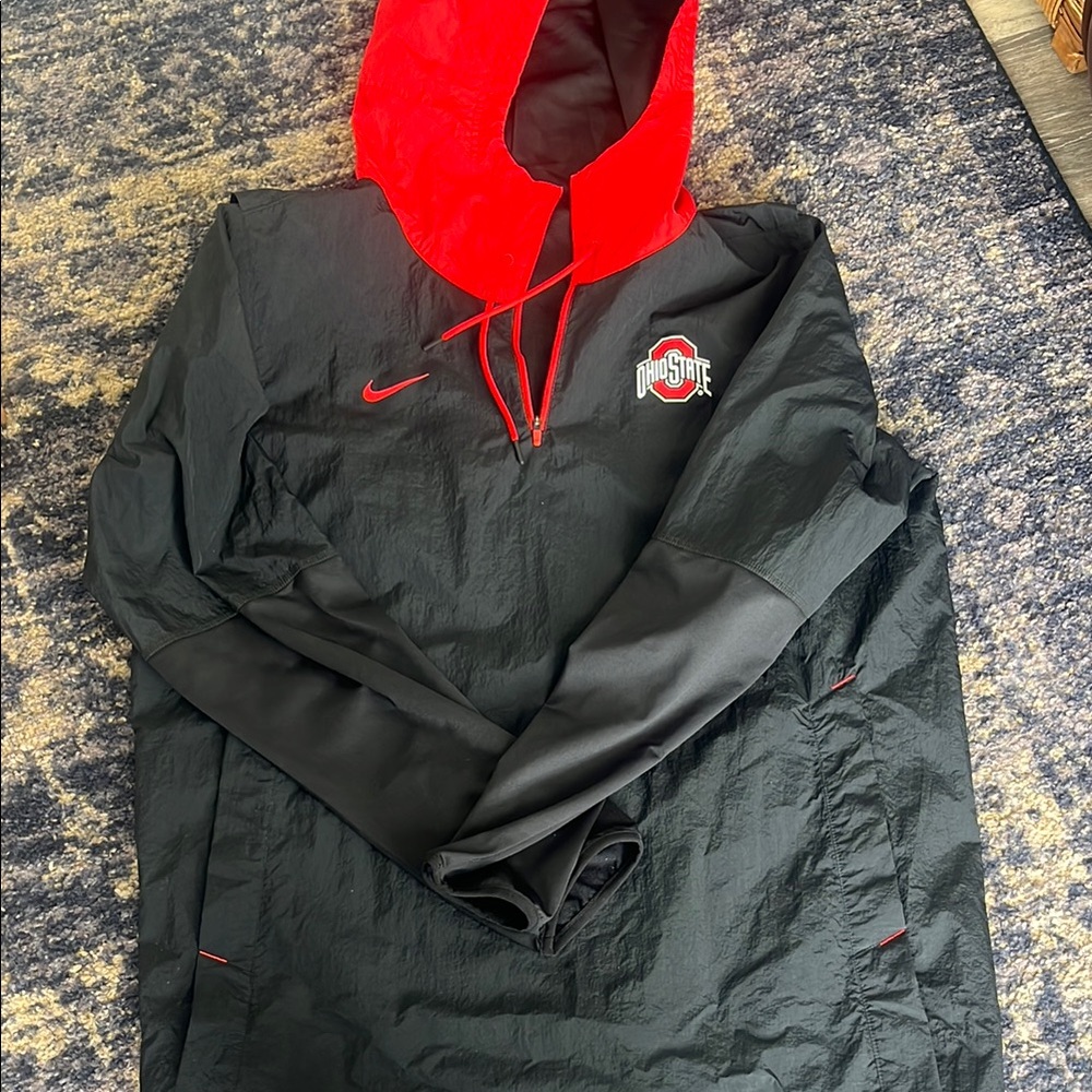 Nike Black and Red Men's Jacket